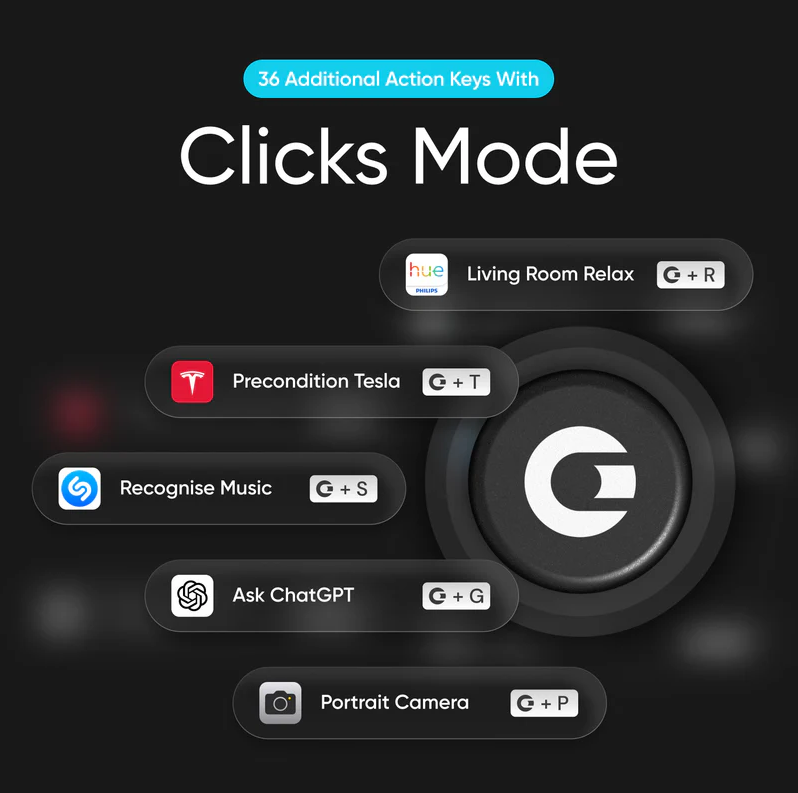 Clicks Keyboard for iPhone 16 Pro