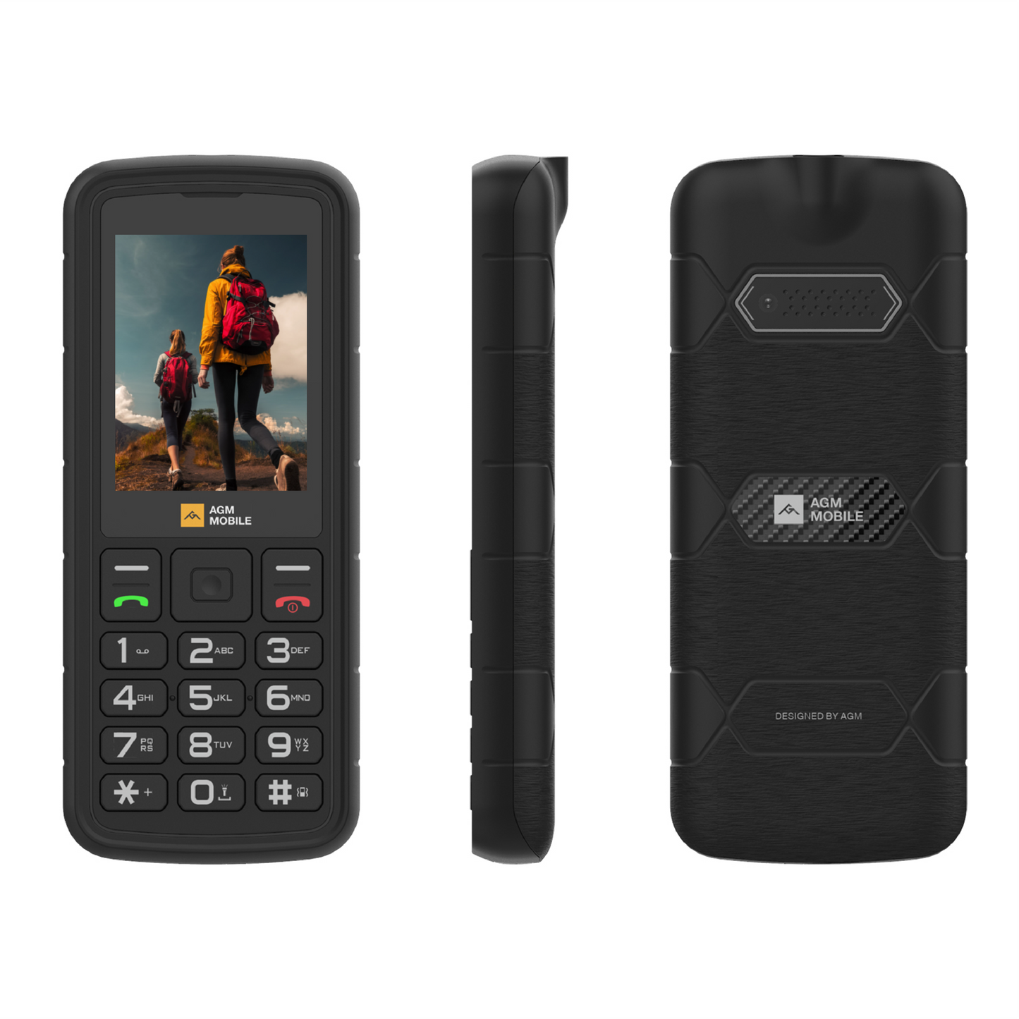 AGM M9 Rugged 4G VoLTE - Black