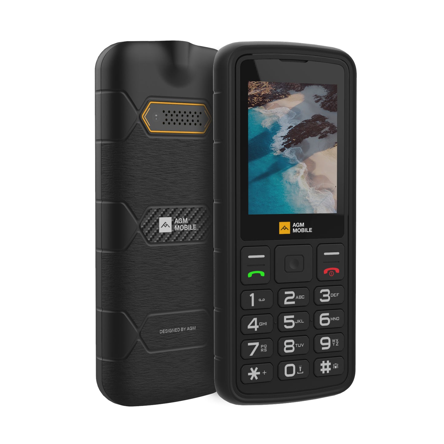 AGM M9 Rugged 4G VoLTE - Black