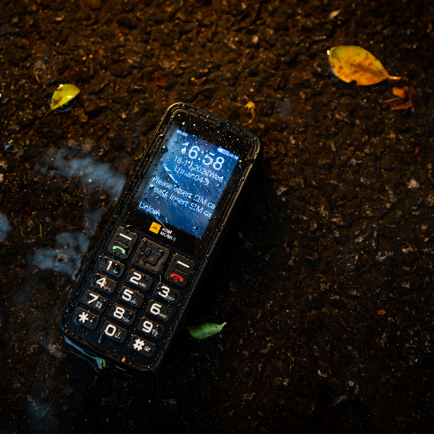 AGM M9 Rugged 4G VoLTE - Black