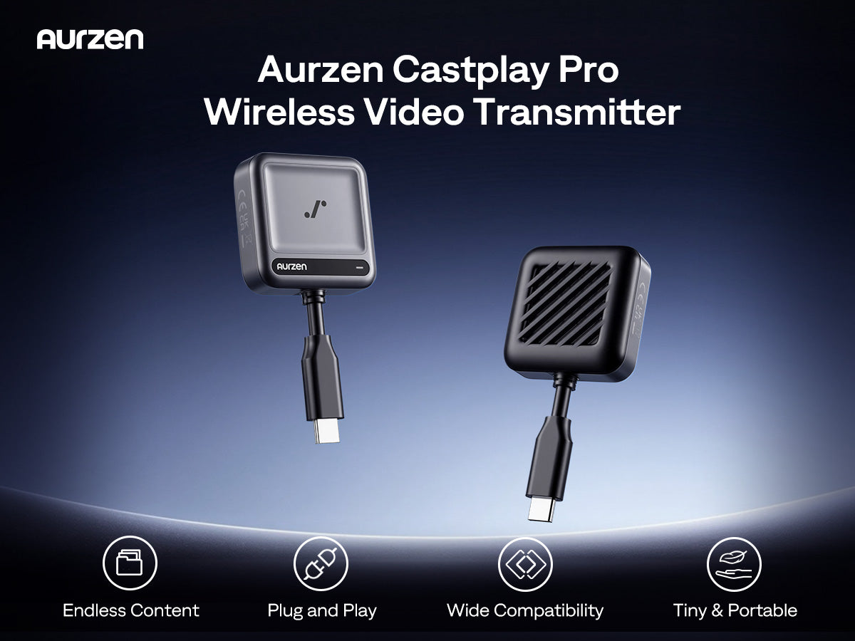 Aurzen CastPlay Pro Wireless USB-C Dongle for ZIP Projector