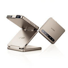 Aurzen ZIP Tri-Fold Portable Projector Gold