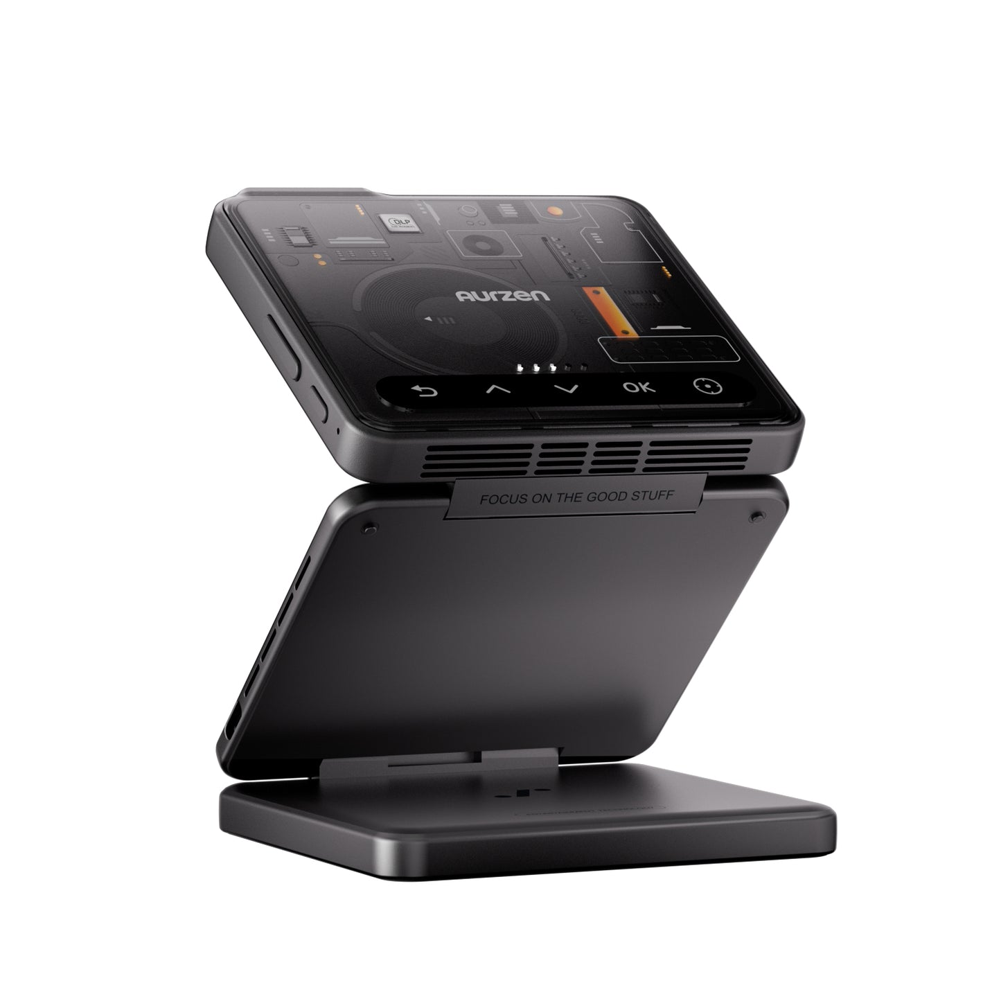 Aurzen ZIP Tri-Fold Portable Projector Cyber Edition