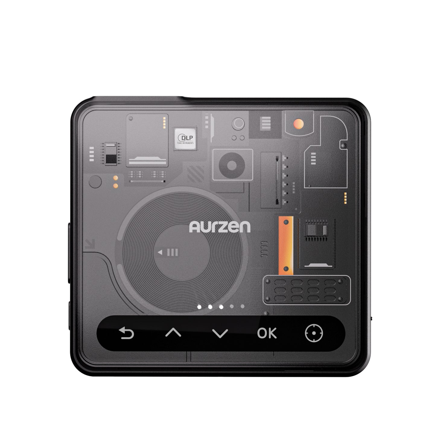 Aurzen ZIP Tri-Fold Portable Projector Cyber Edition